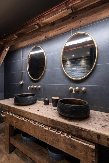 Luxueux Chalet Avec Vue Sur Les Pistes Et Le Hohneck Le Tholy Exteriör bild